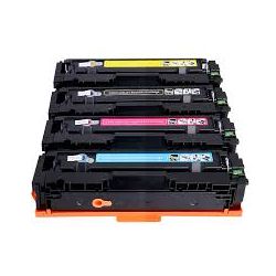 4 Pack HP CF400X-CF403X (201X) Compatible Toner Cartridges [1BK,1C,1M,1Y] -1500 Page